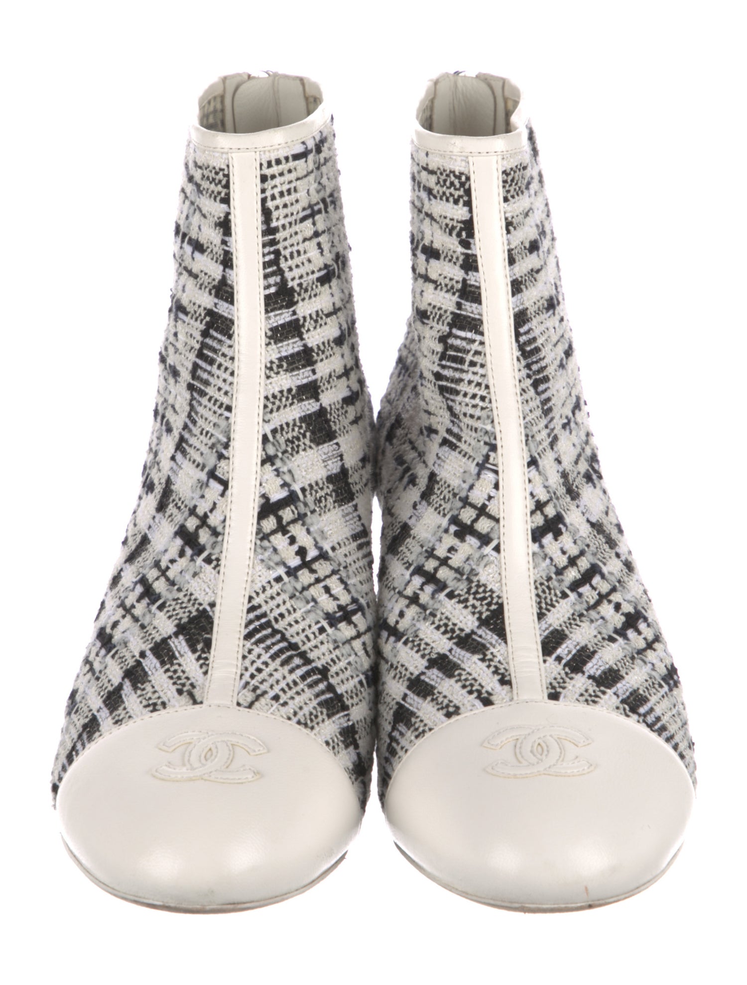 Chanel 2020 Interlocking CC Logo Boots